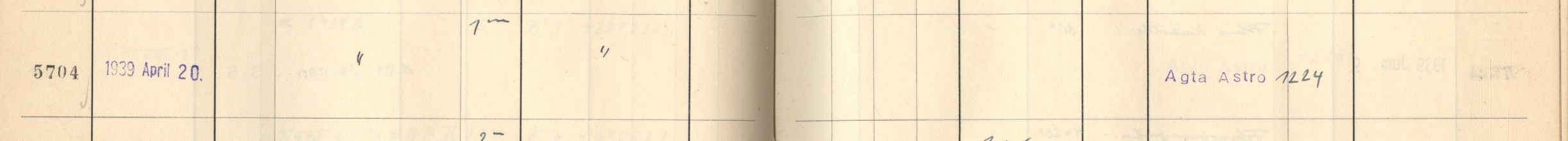 Plattenverzeichnis Eintrag05704