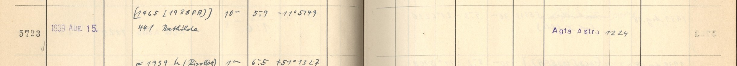 Plattenverzeichnis Eintrag05723
