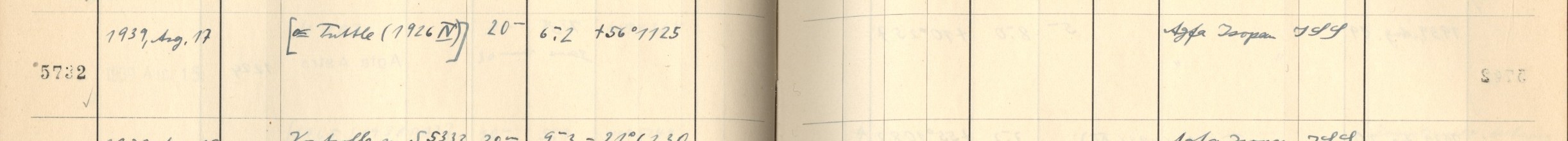 Plattenverzeichnis Eintrag05732