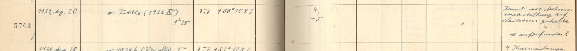 Plattenverzeichnis Eintrag05743