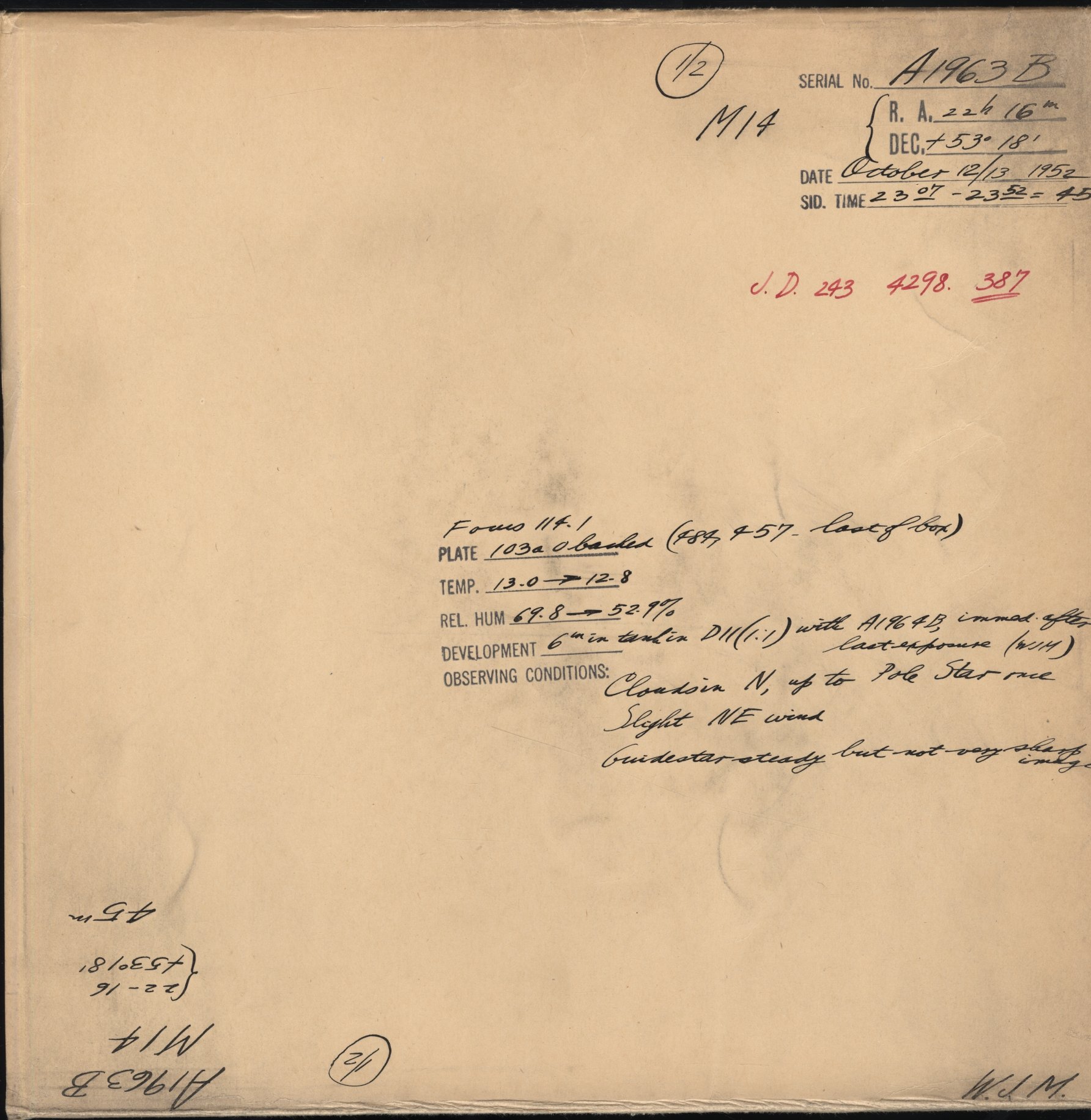 Plattenhuelle VOA1963B