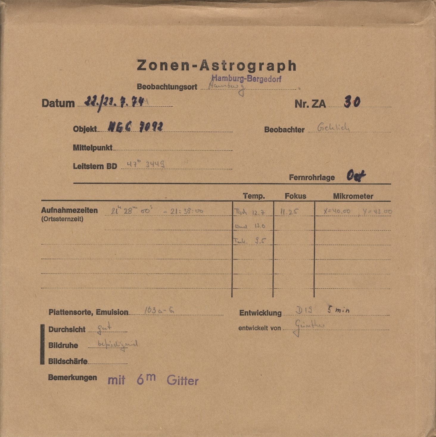 Plattenhuelle ZA00030
