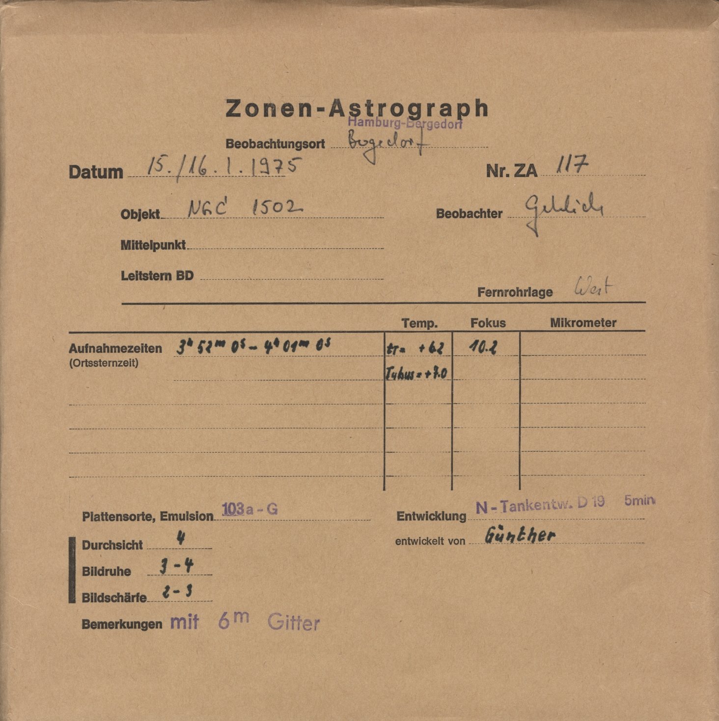 Plattenhuelle ZA00117