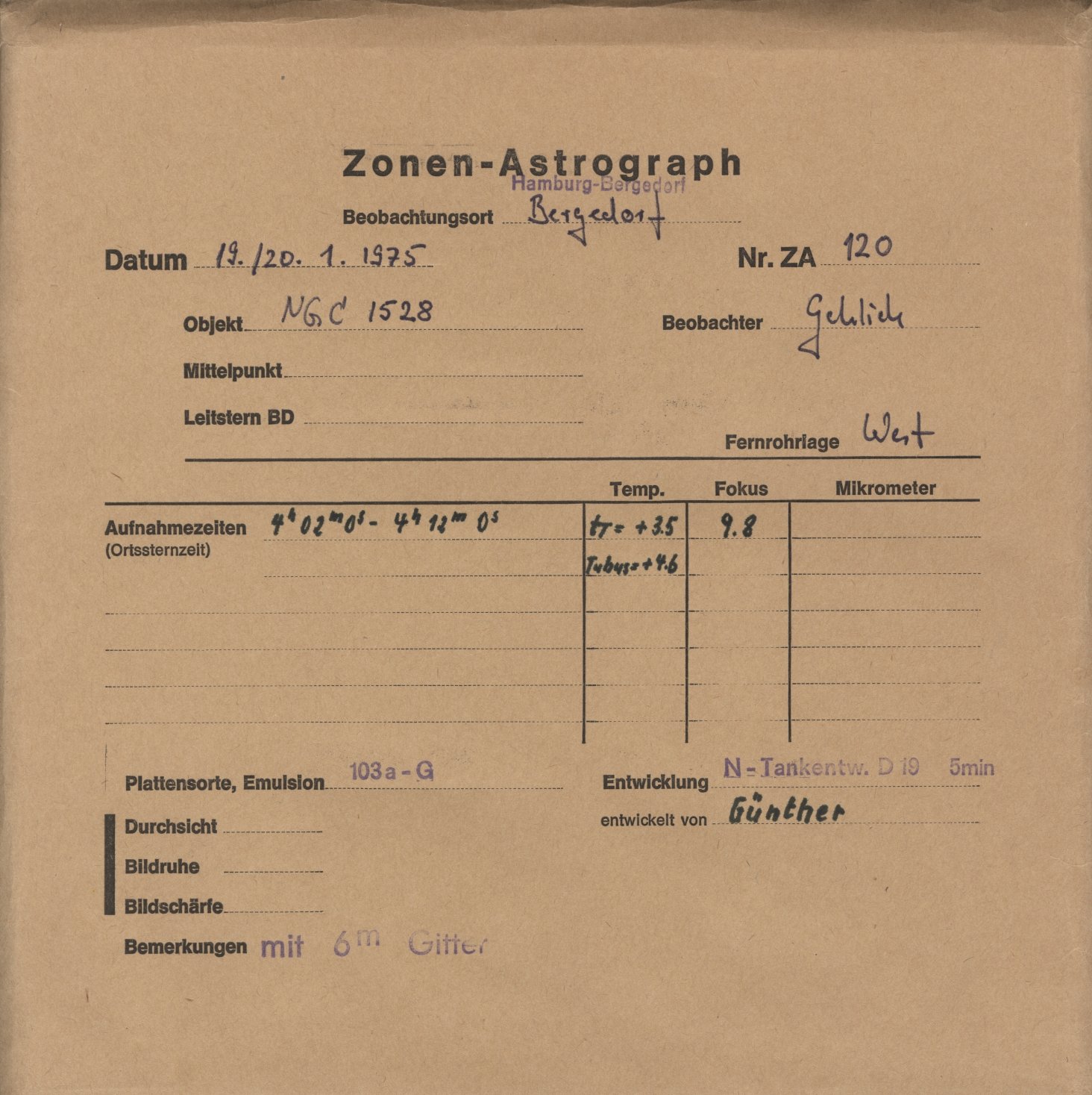 Plattenhuelle ZA00120