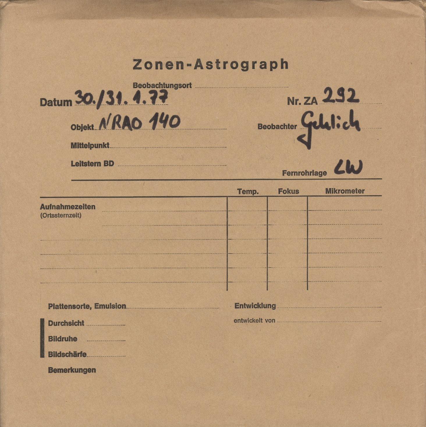 Plattenhuelle ZA00292