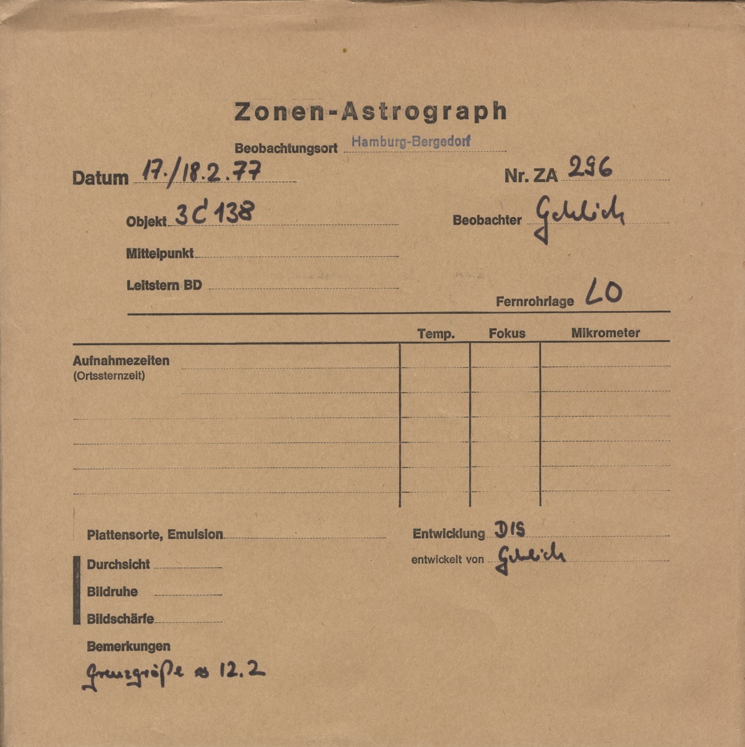 Plattenhuelle ZA00296