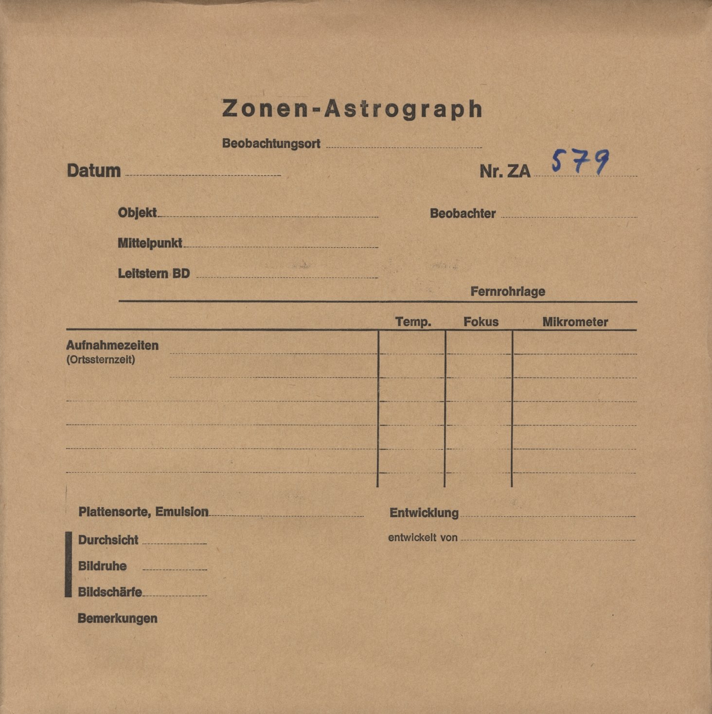 Plattenhuelle ZA00579