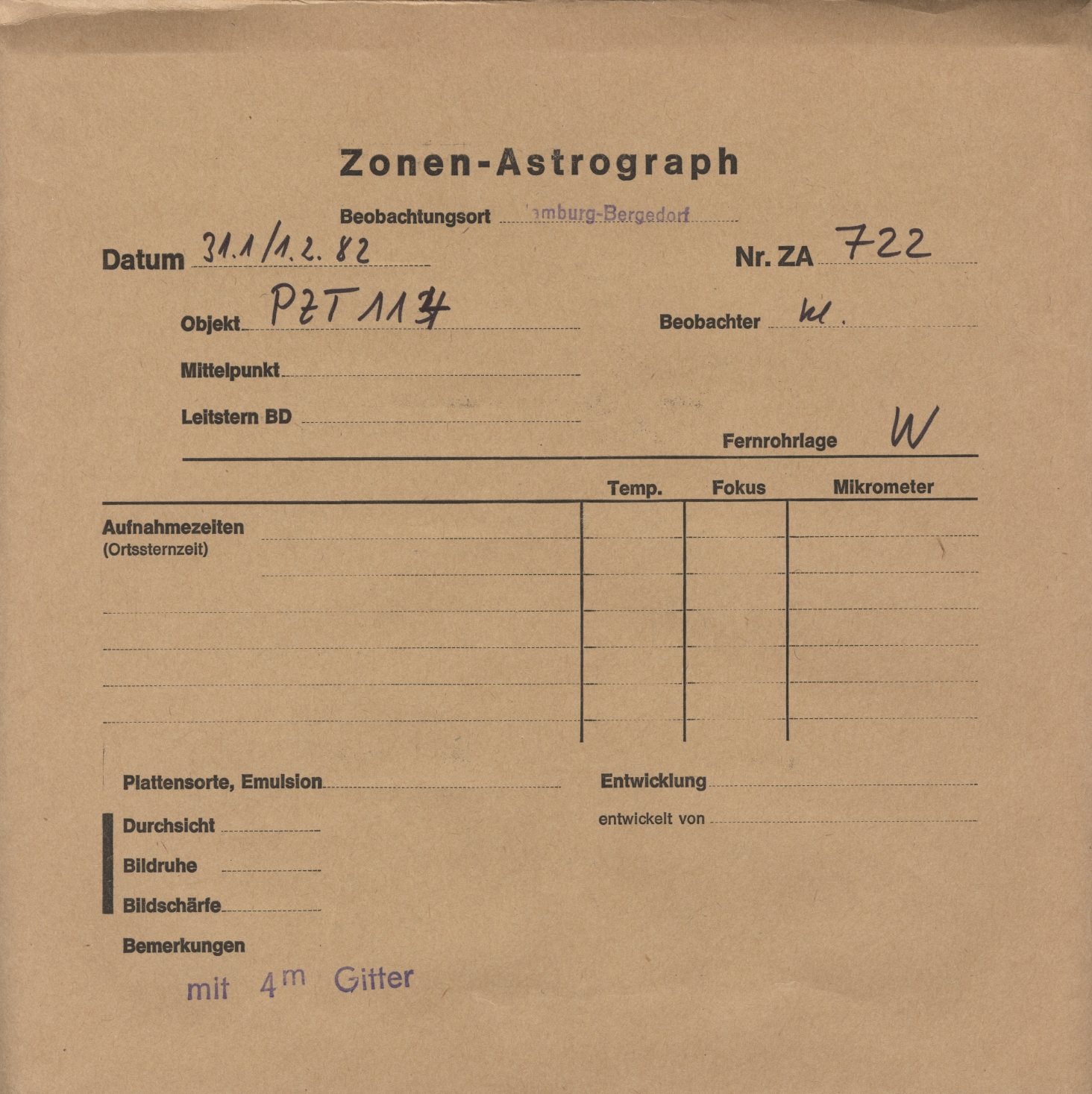 Plattenhuelle ZA00722