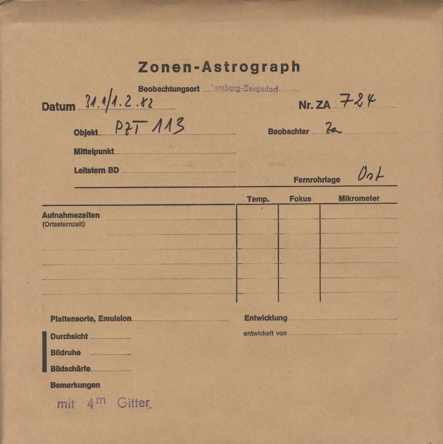 Plattenhuelle ZA00724