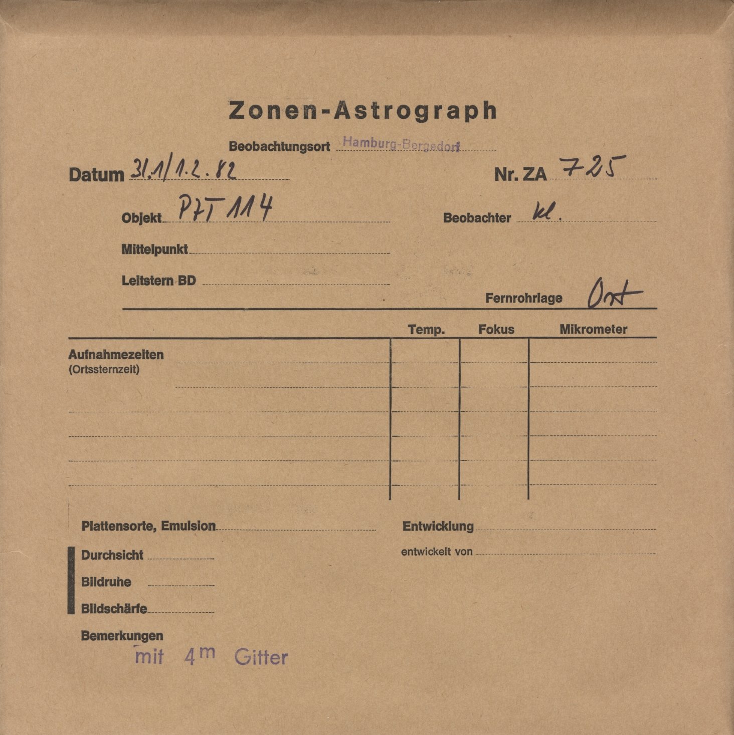 Plattenhuelle ZA00725