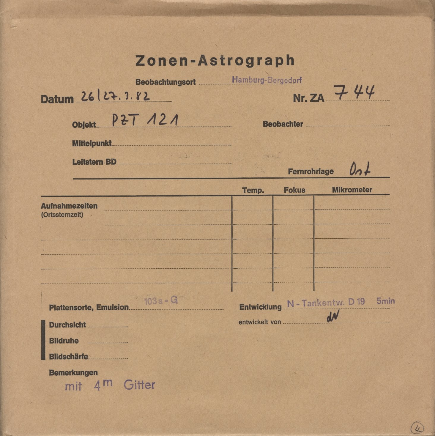 Plattenhuelle ZA00744