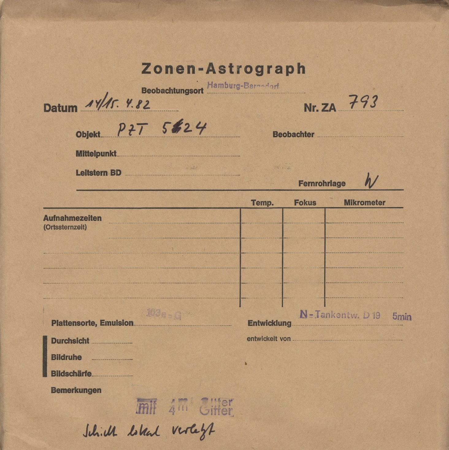 Plattenhuelle ZA00793