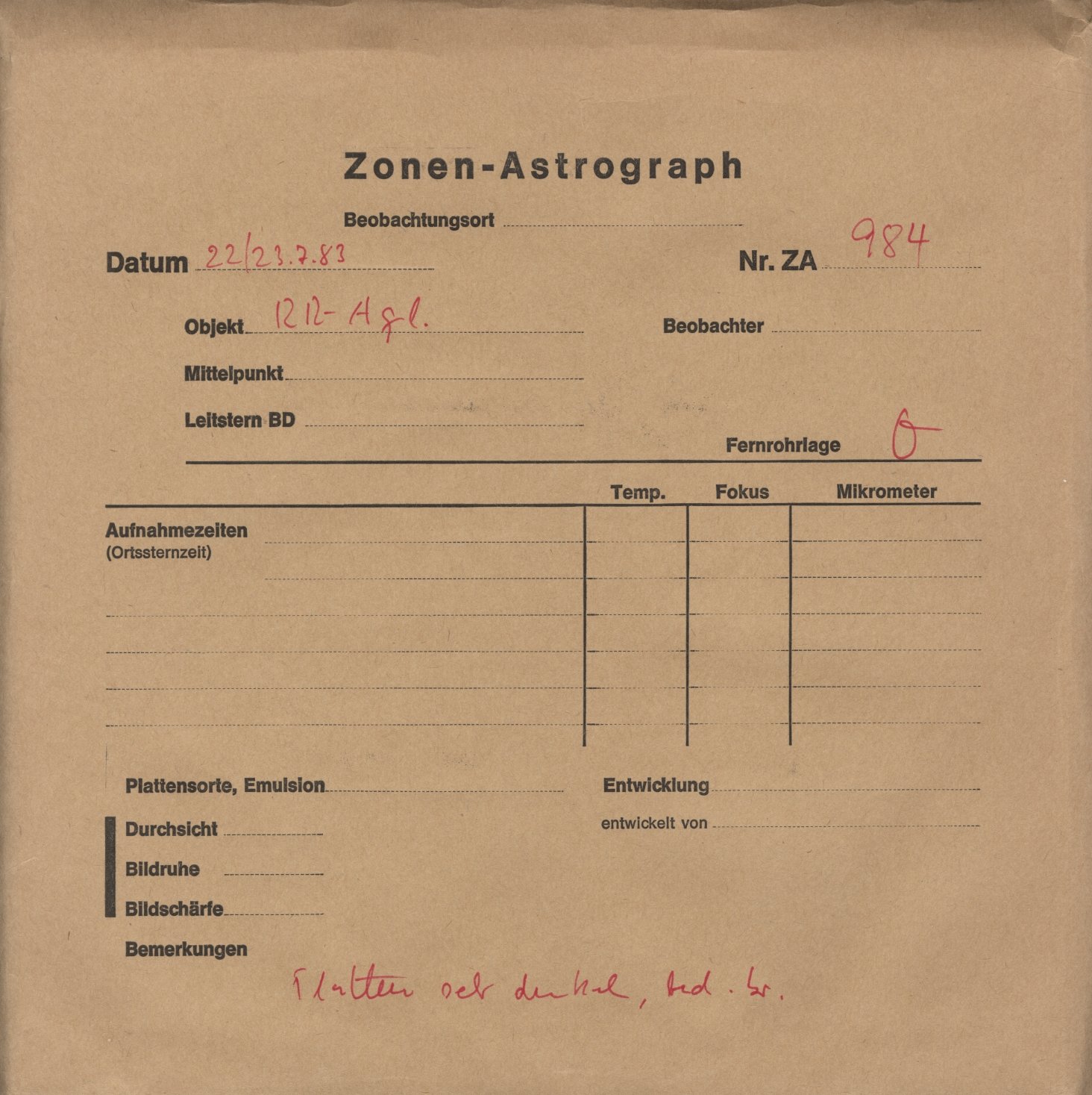 Plattenhuelle ZA00984