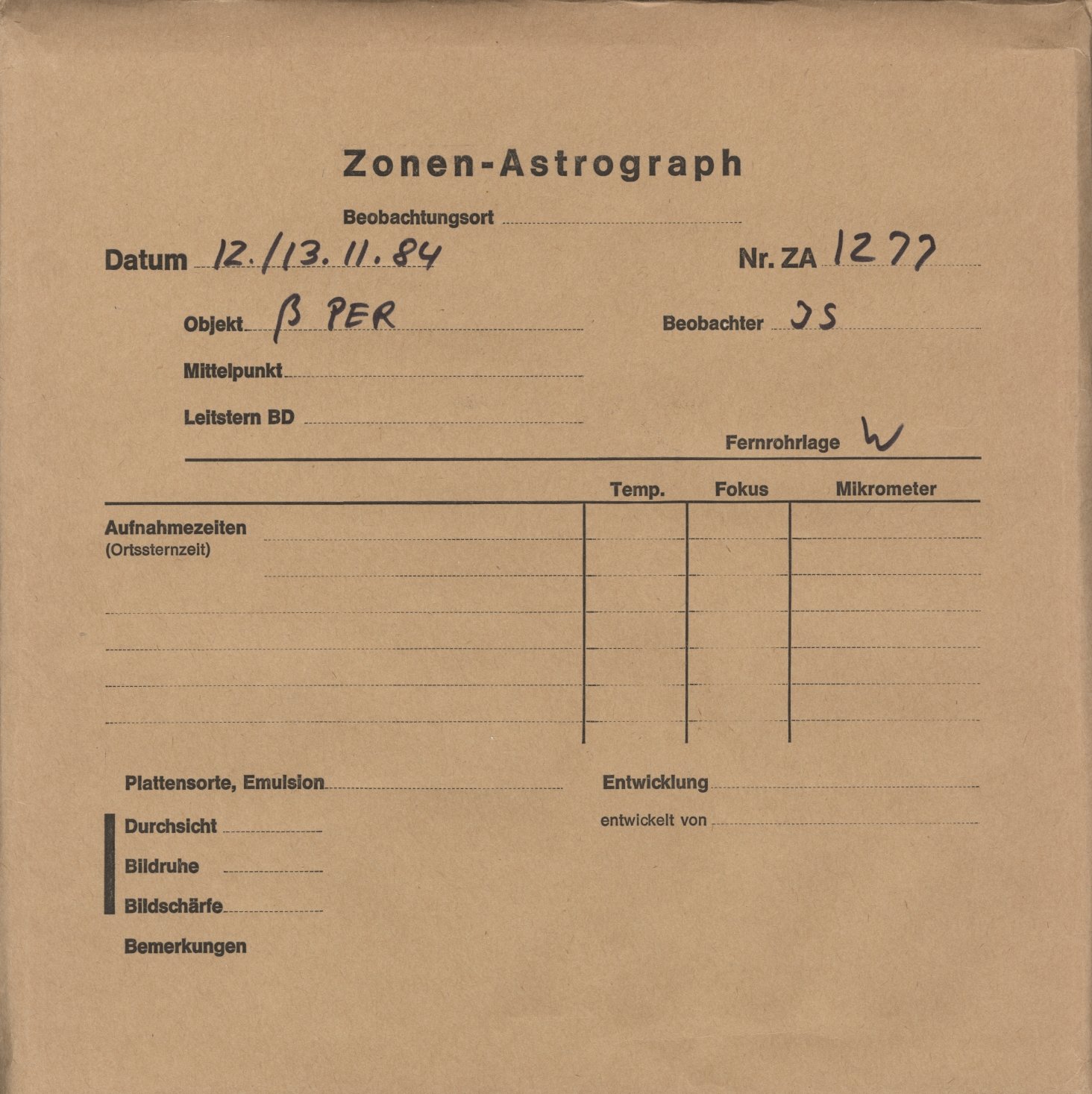Plattenhuelle ZA01277