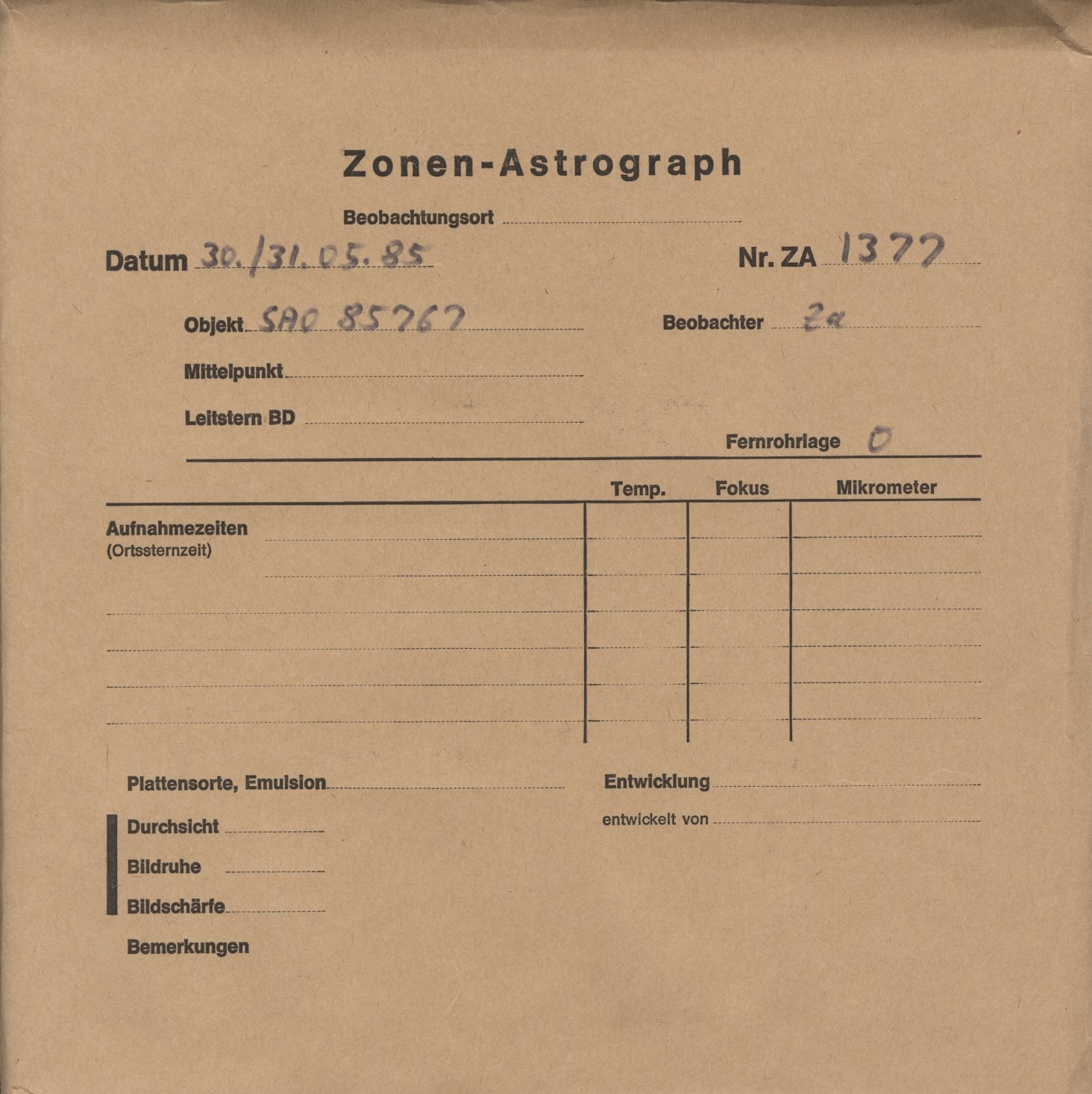 Plattenhuelle ZA01377