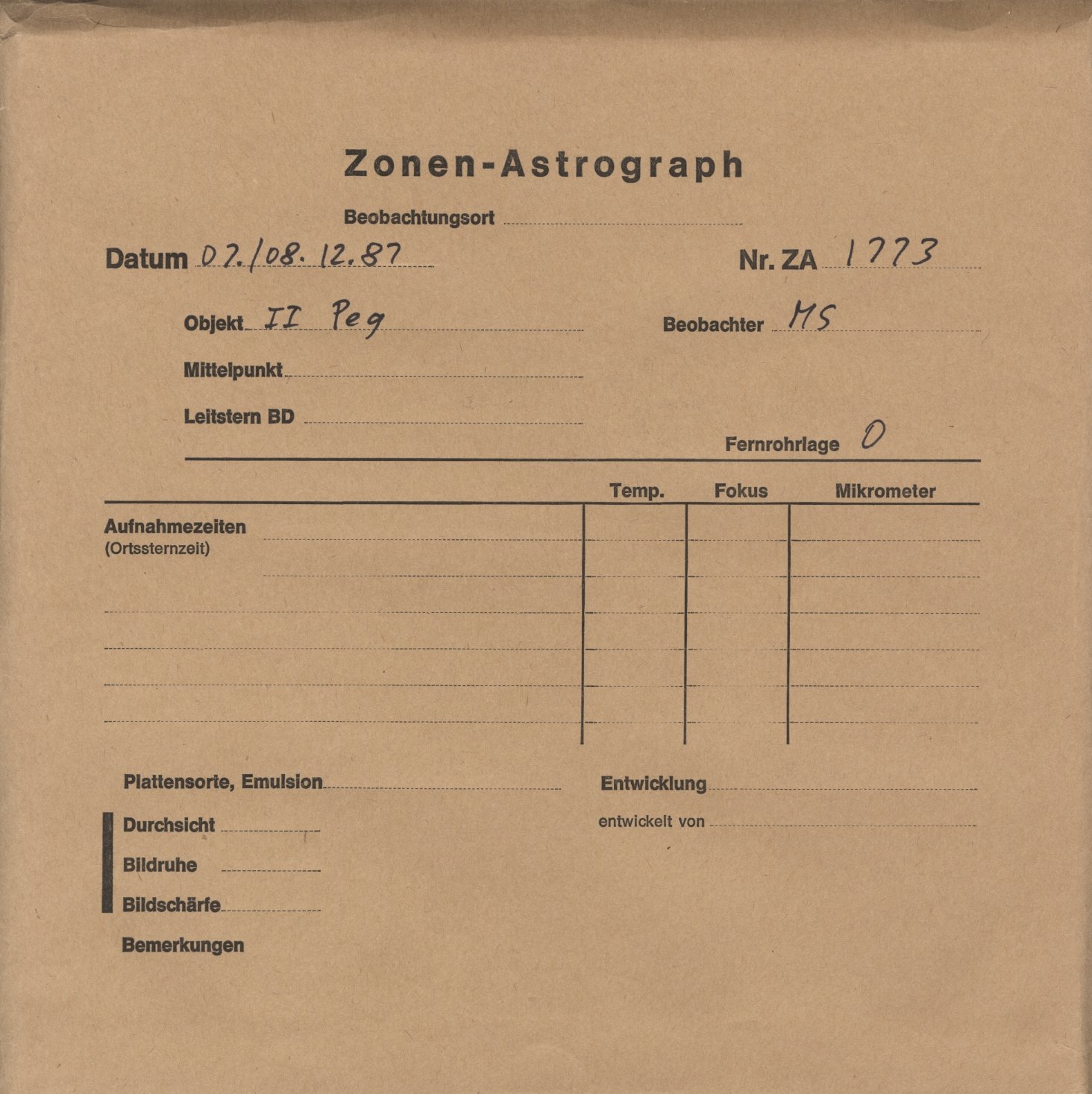 Plattenhuelle ZA01773