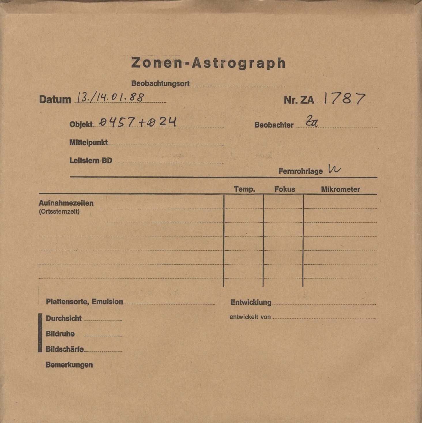 Plattenhuelle ZA01787