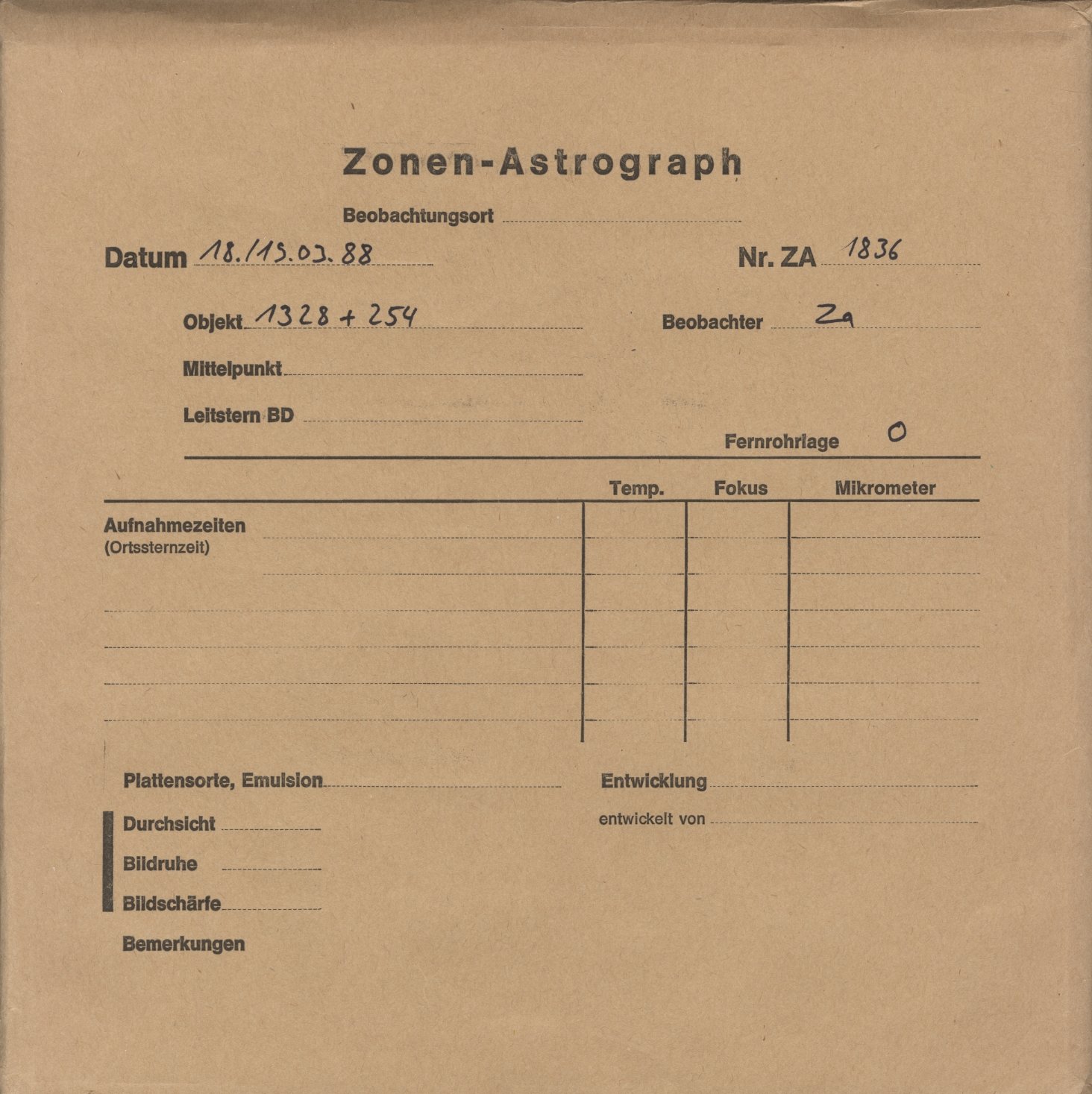 Plattenhuelle ZA01836
