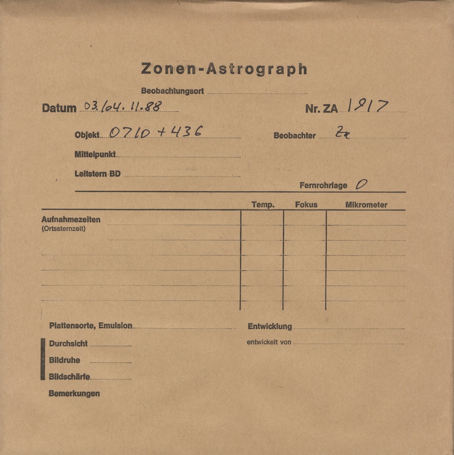 Plattenhuelle ZA01917