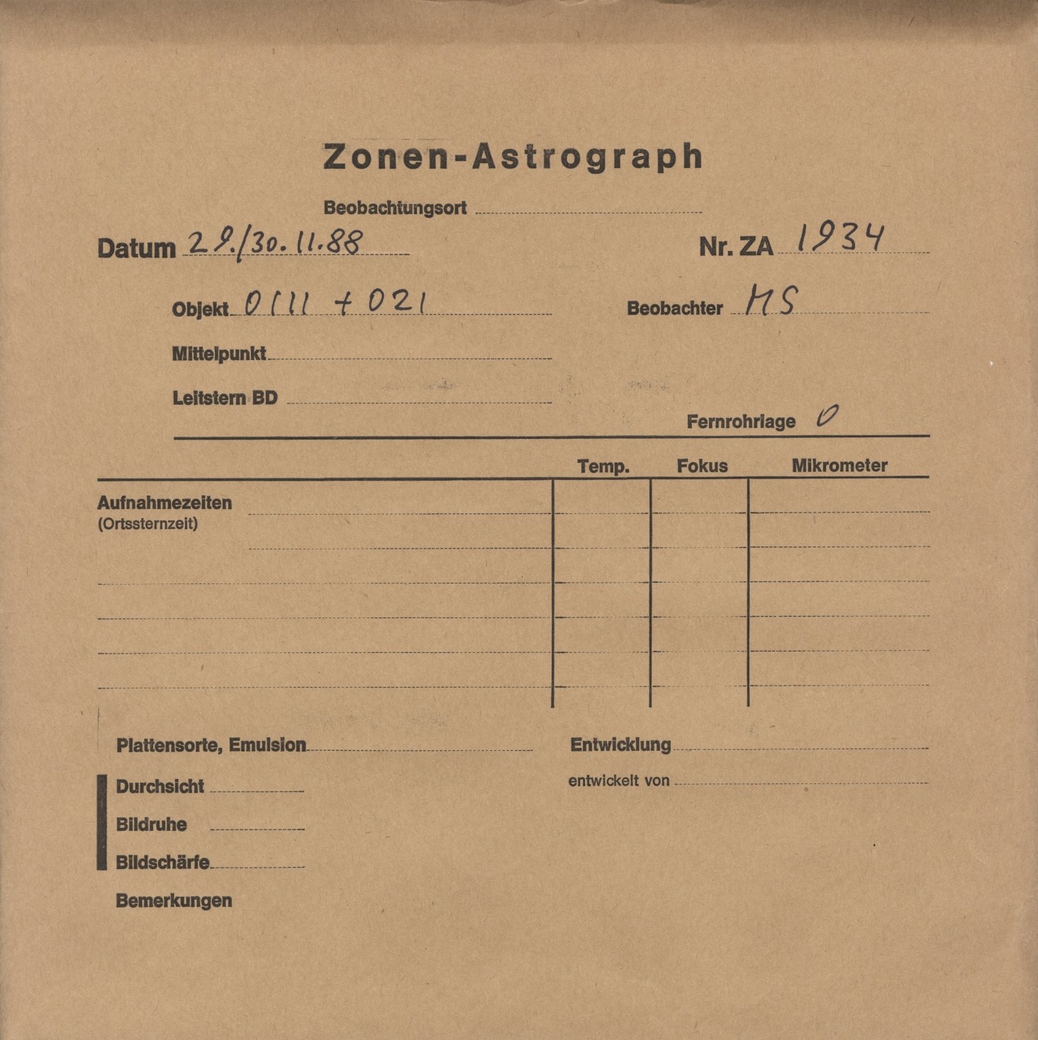 Plattenhuelle ZA01934
