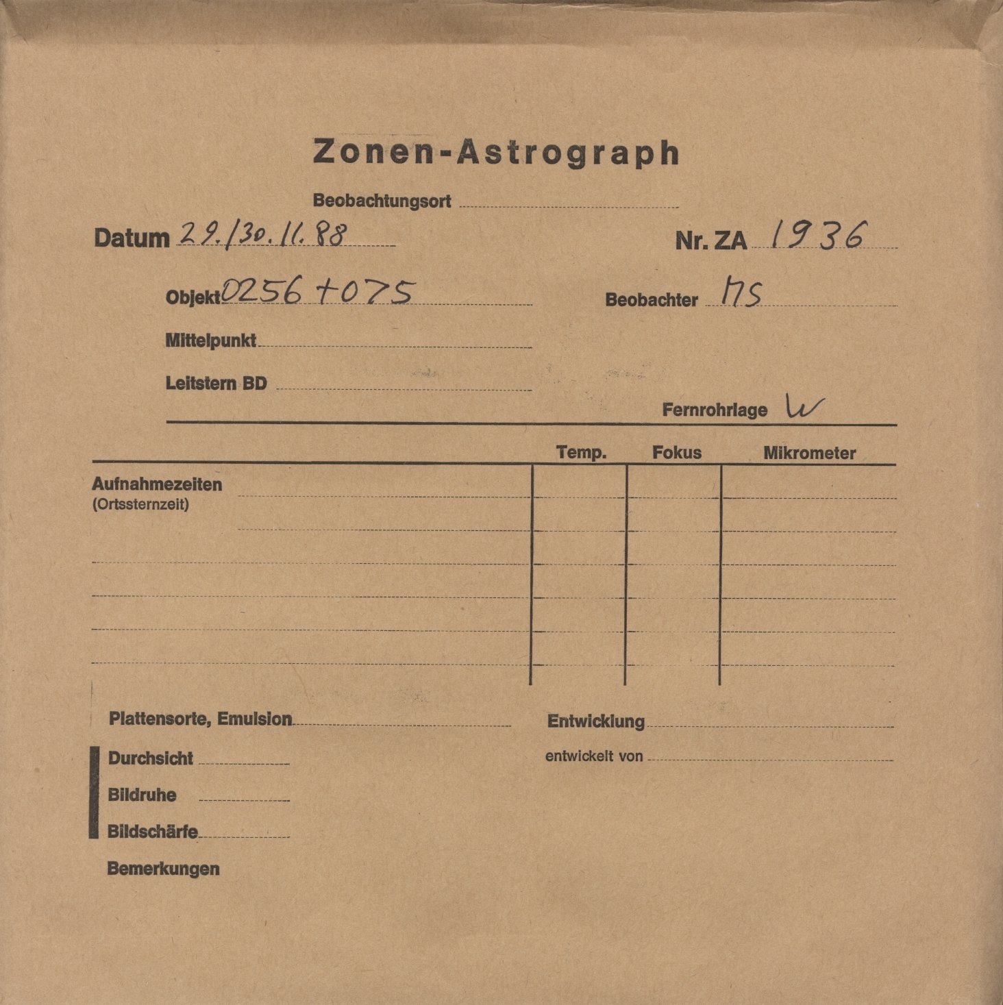 Plattenhuelle ZA01936