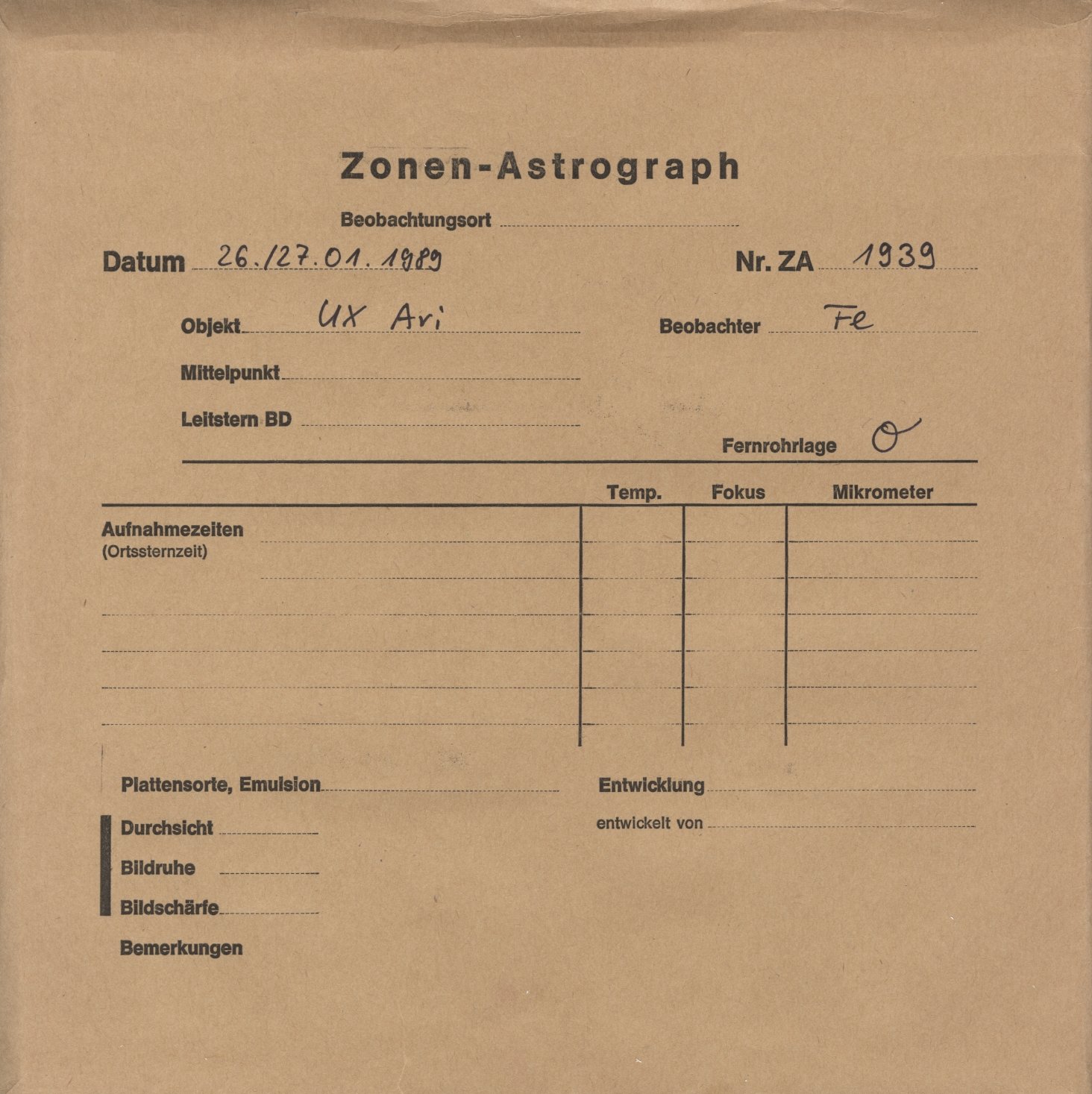 Plattenhuelle ZA01939