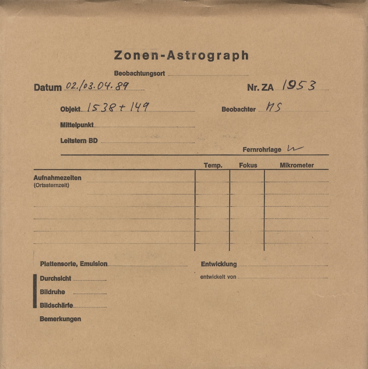 Plattenhuelle ZA01953