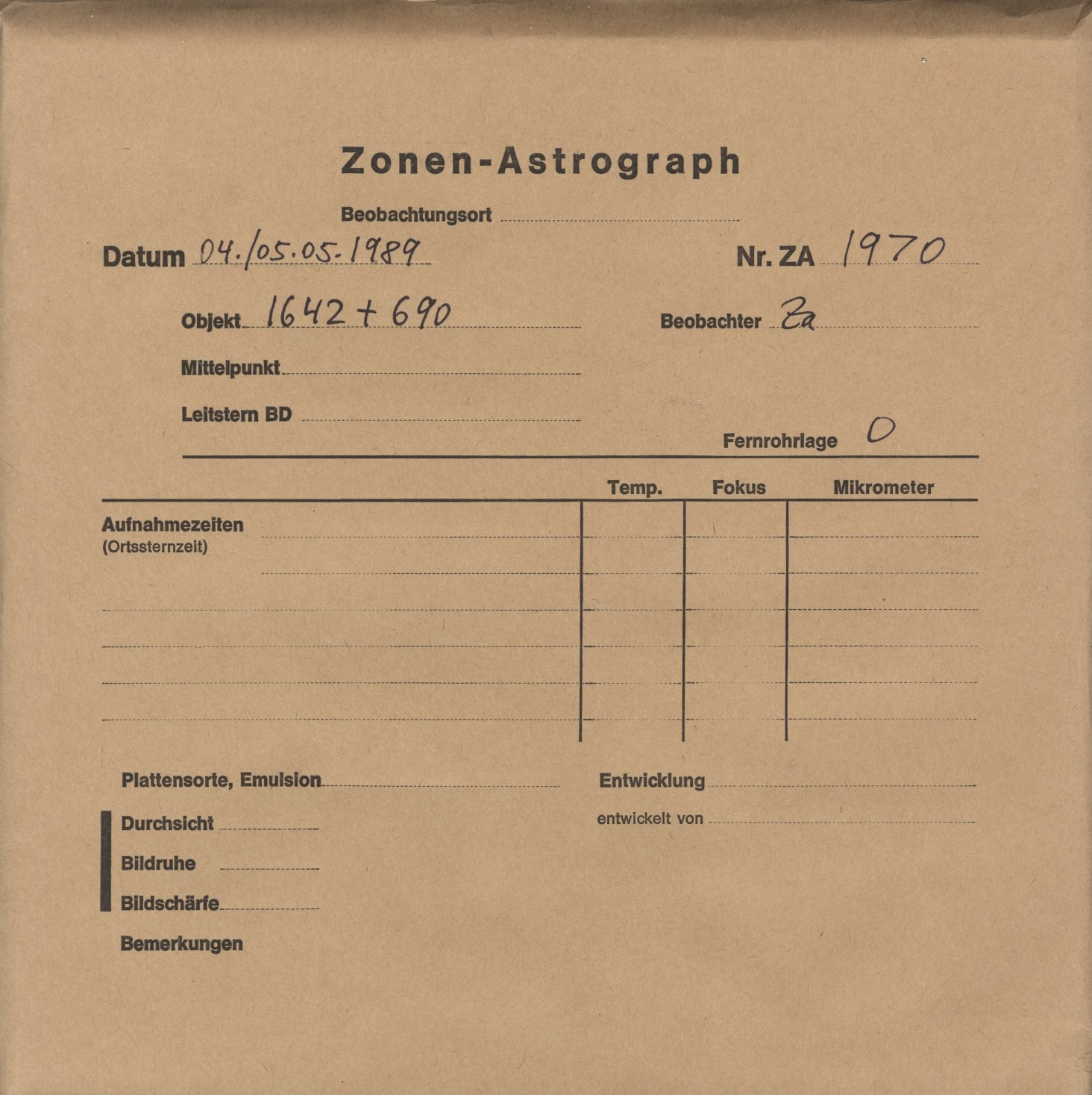 Plattenhuelle ZA01970