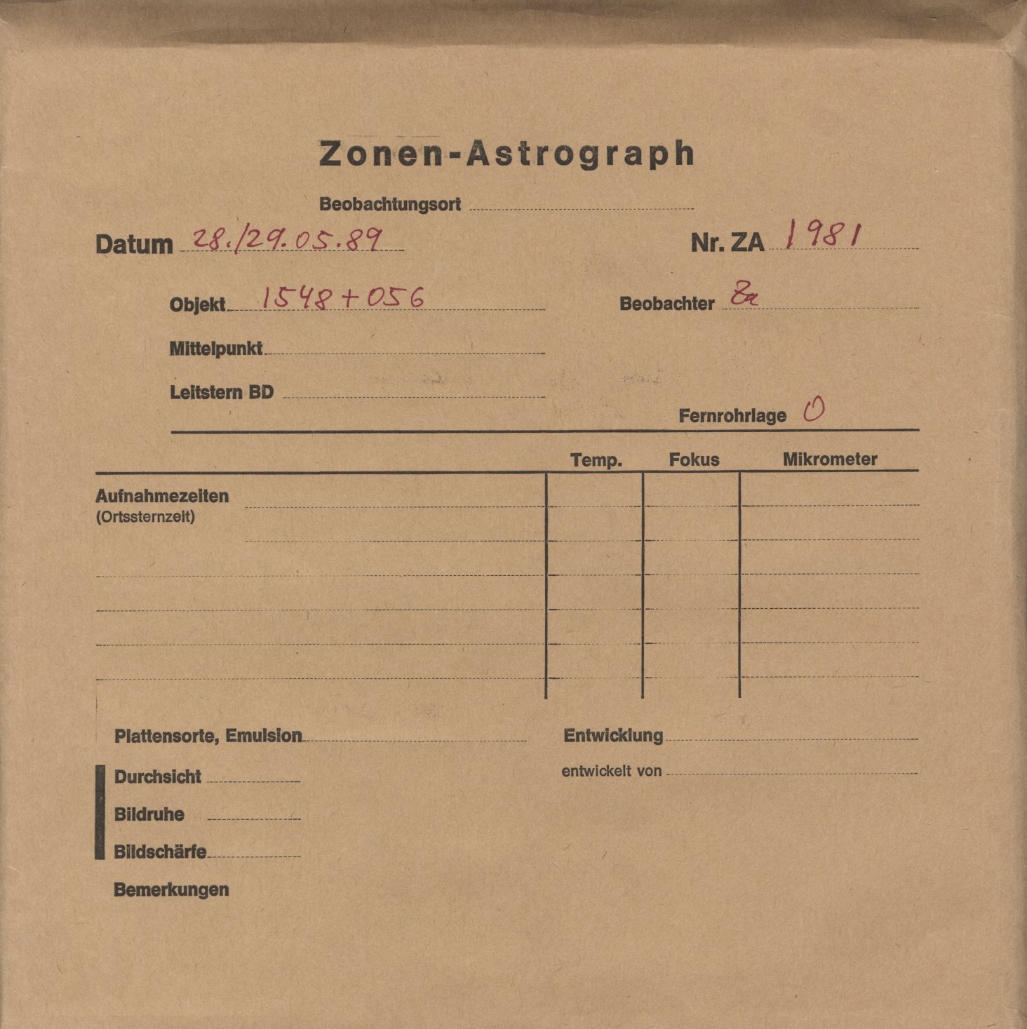 Plattenhuelle ZA01981