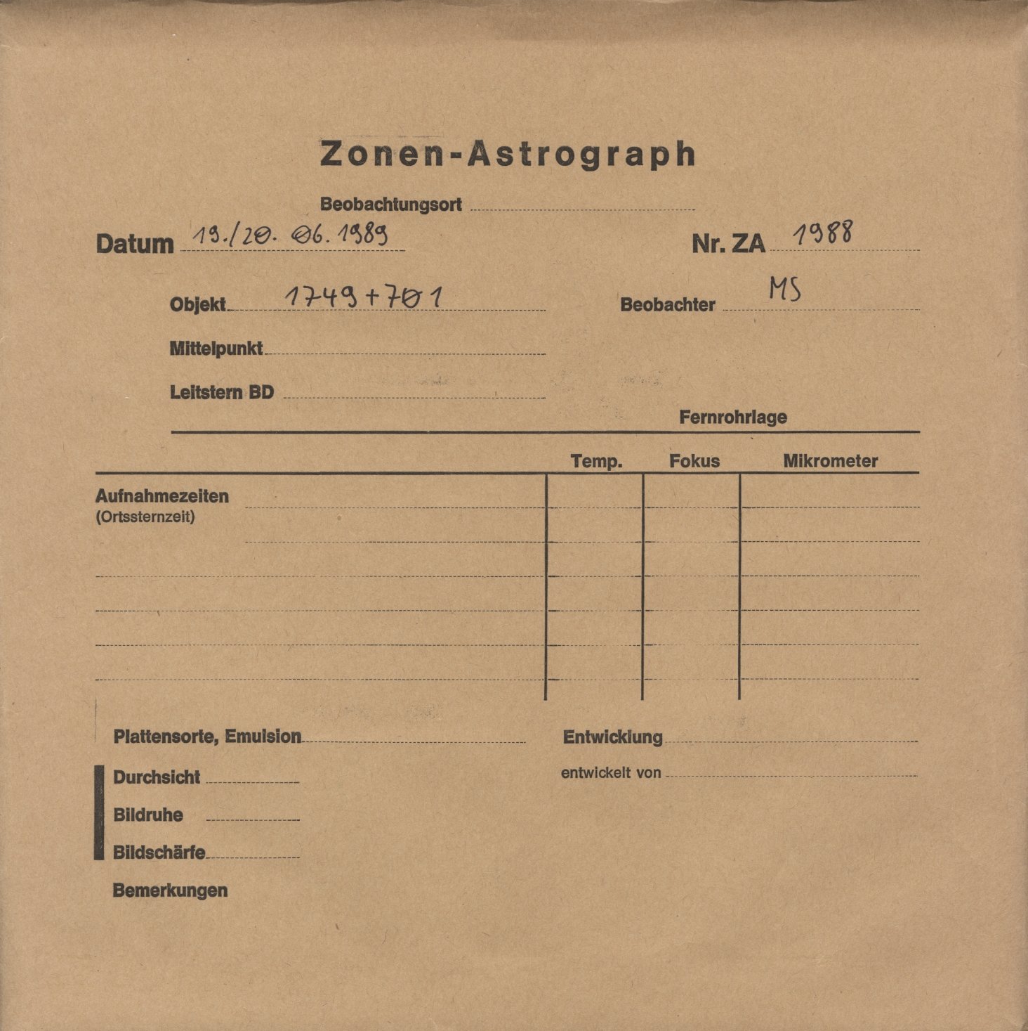 Plattenhuelle ZA01988