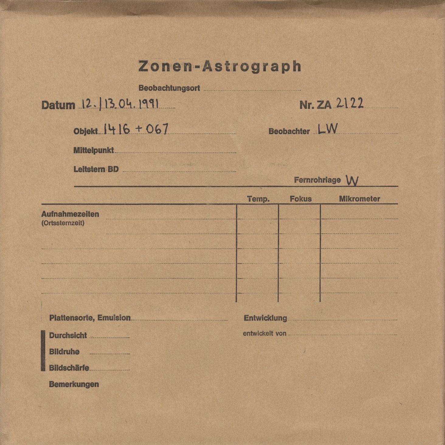 Plattenhuelle ZA02122