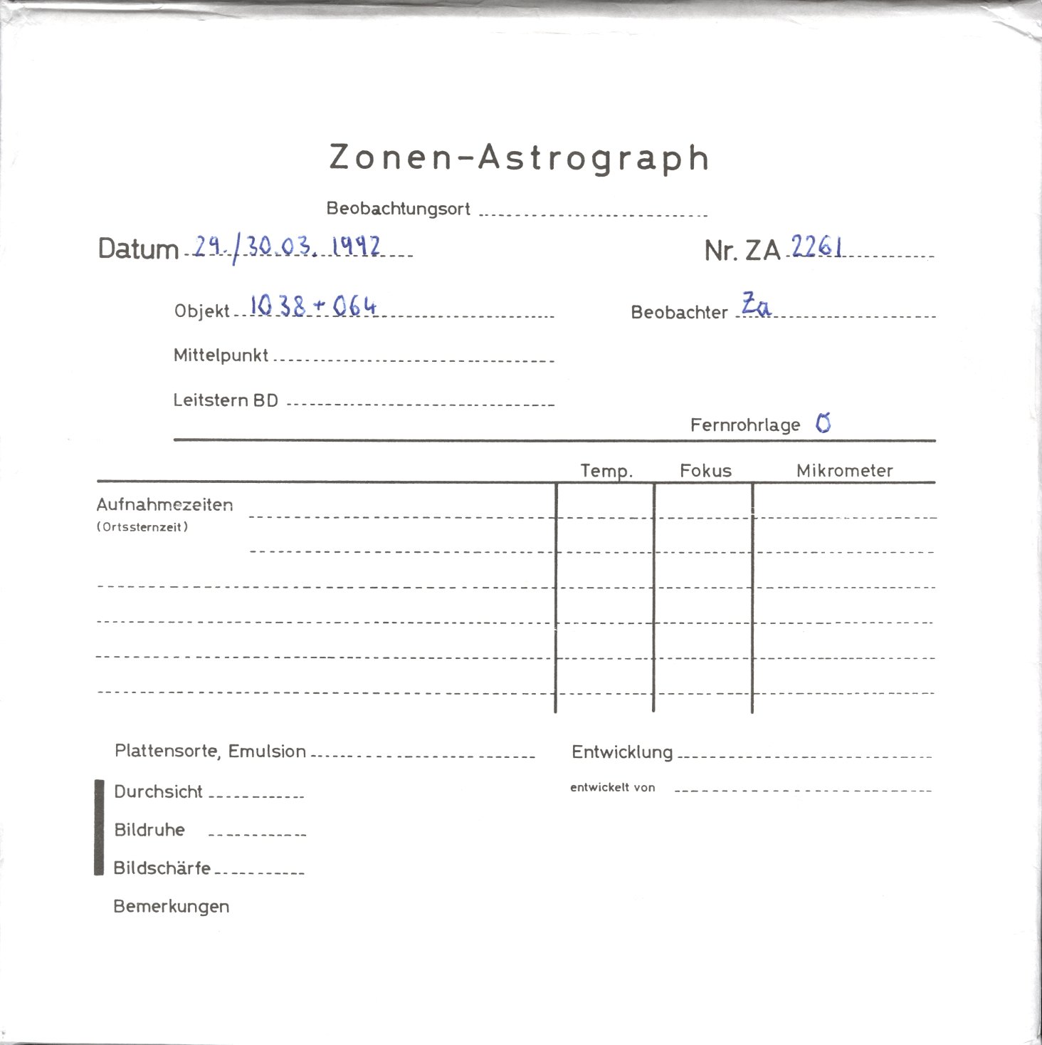 Plattenhuelle ZA02261