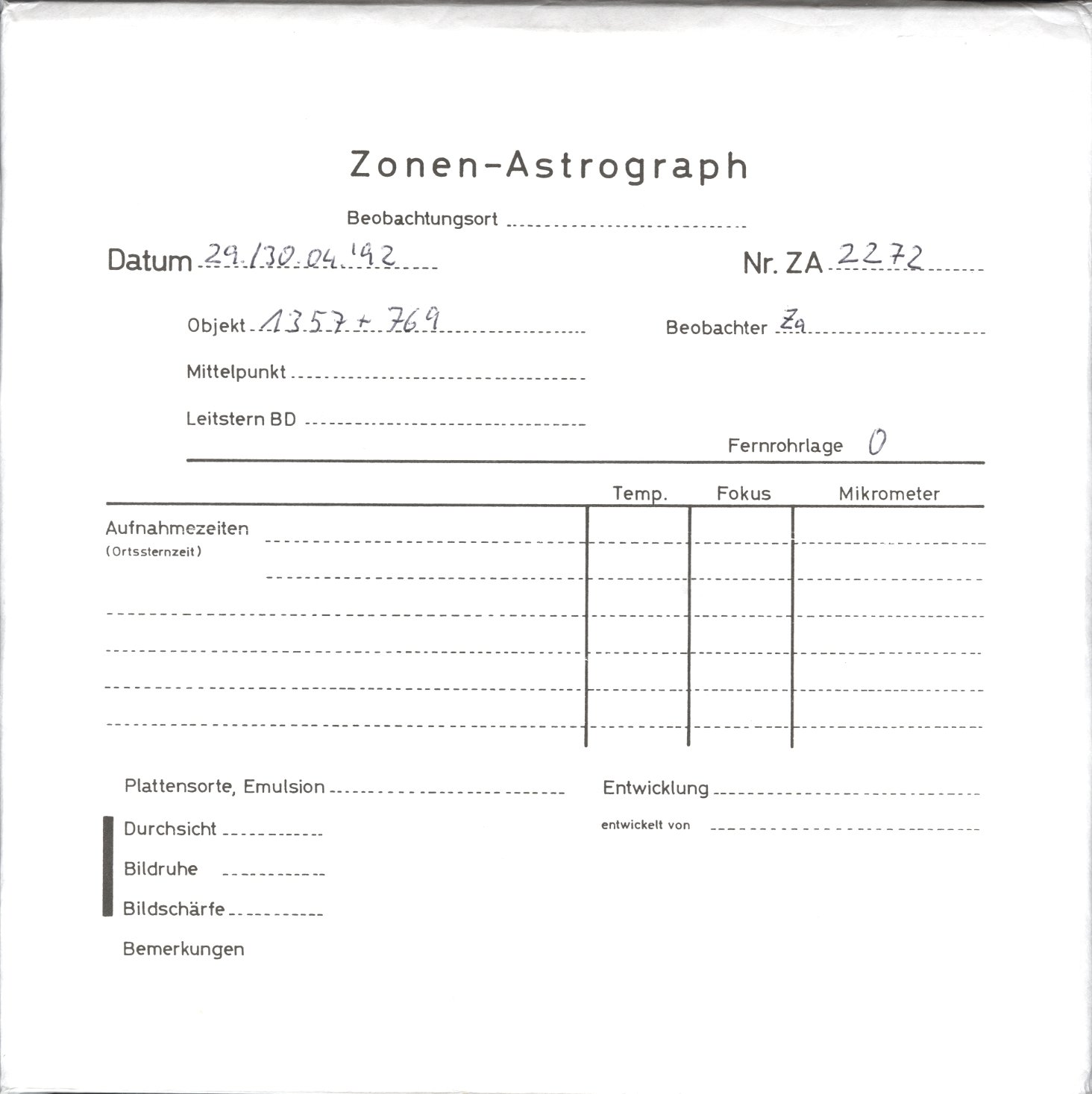 Plattenhuelle ZA02272