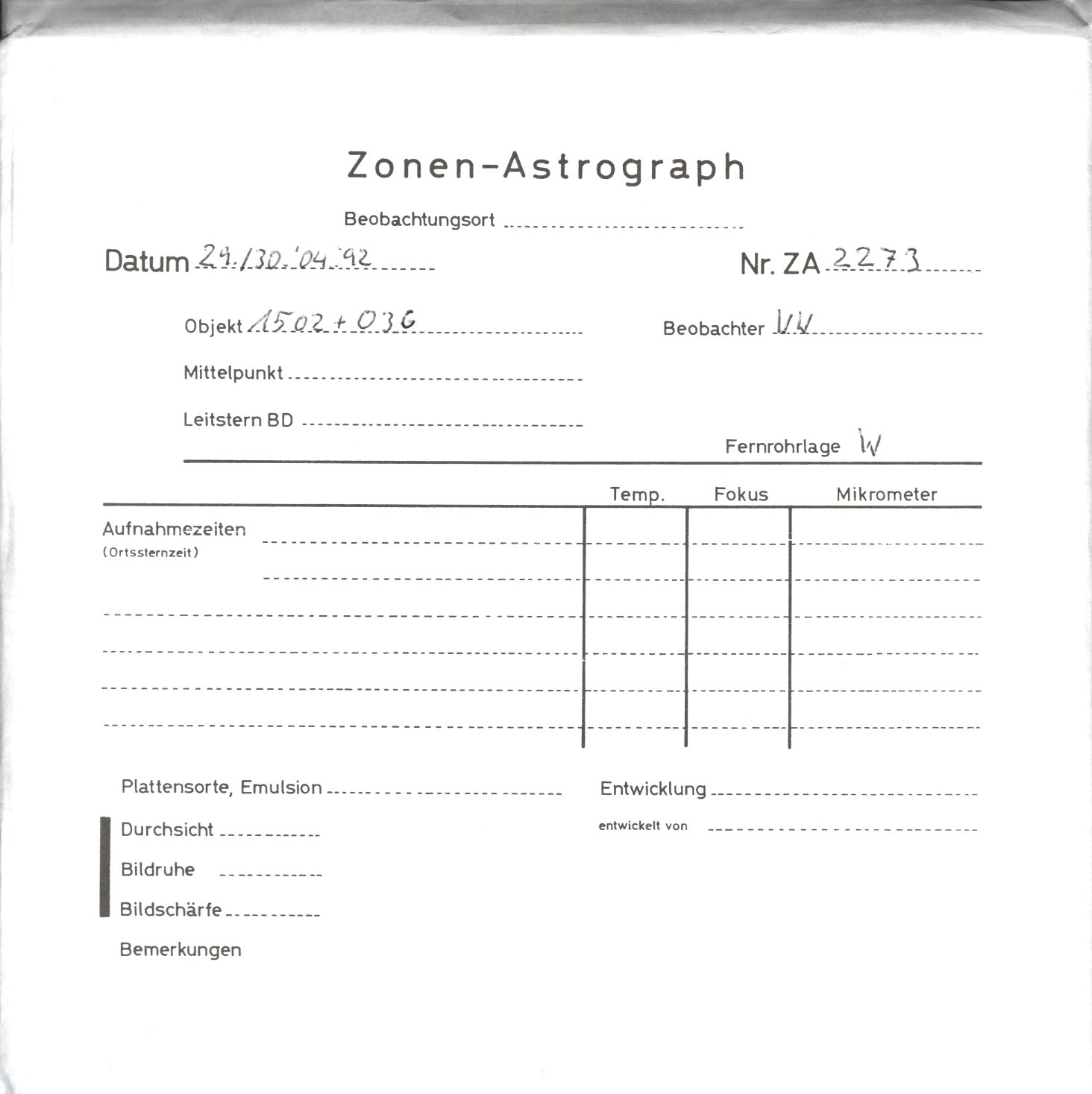 Plattenhuelle ZA02273