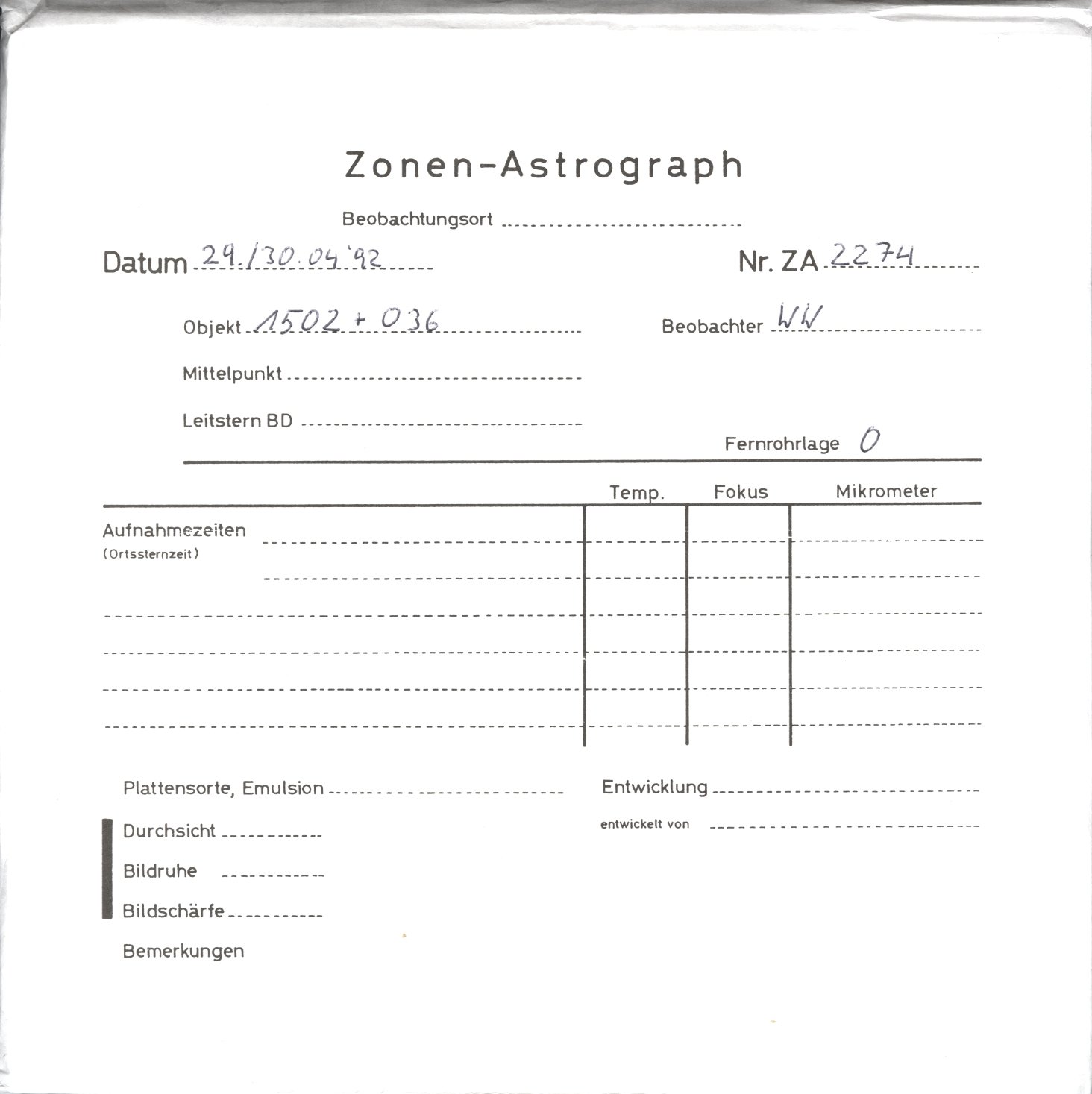 Plattenhuelle ZA02274
