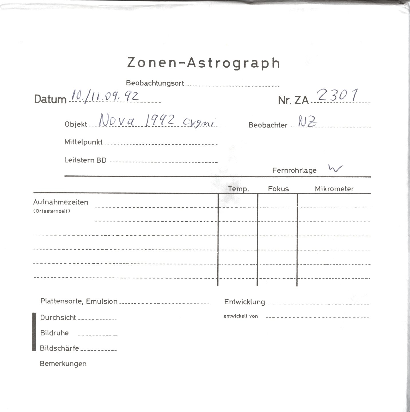 Plattenhuelle ZA02301