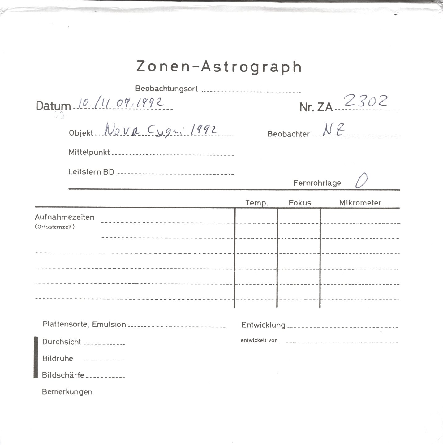 Plattenhuelle ZA02302