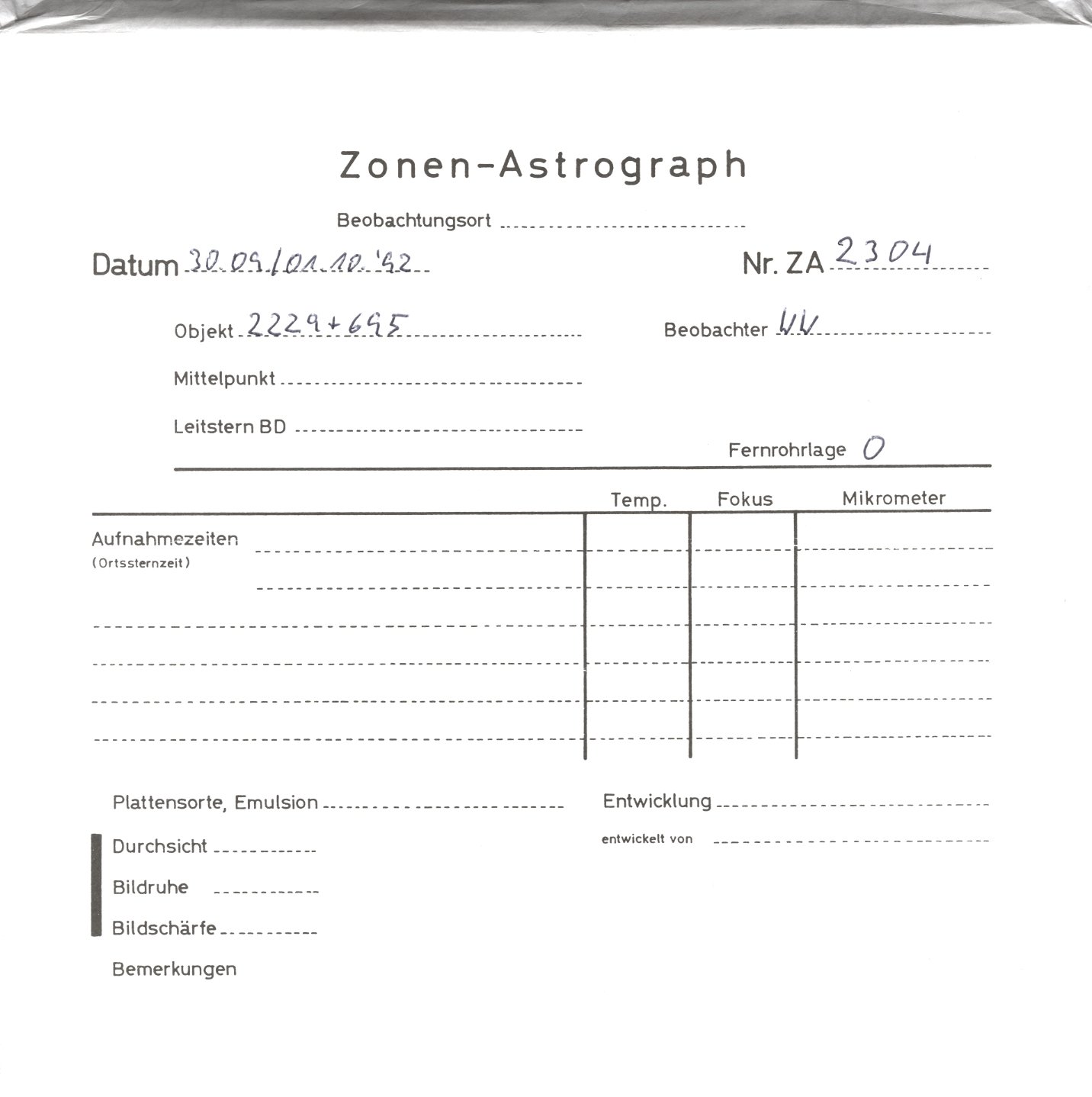 Plattenhuelle ZA02304