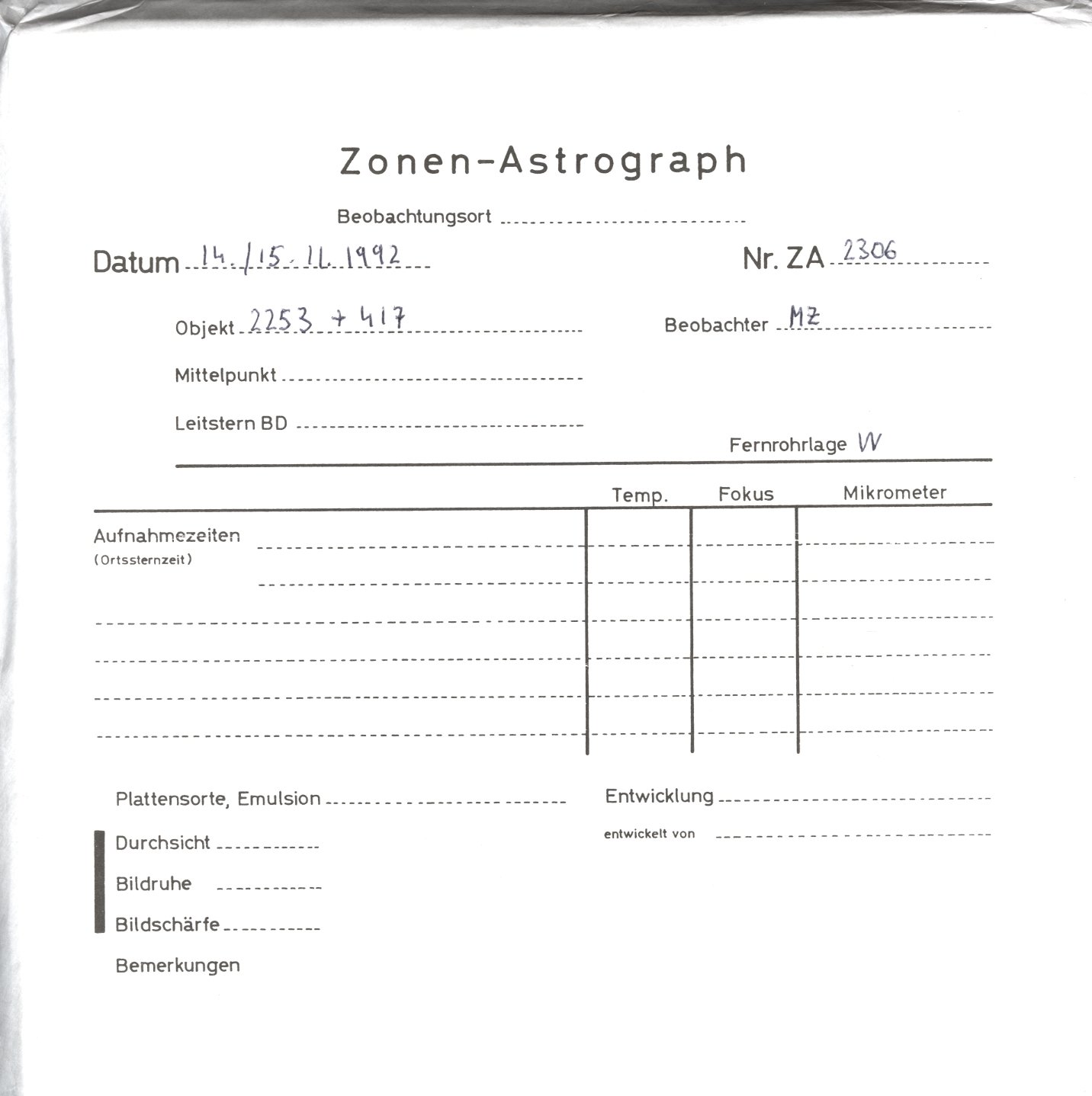 Plattenhuelle ZA02306
