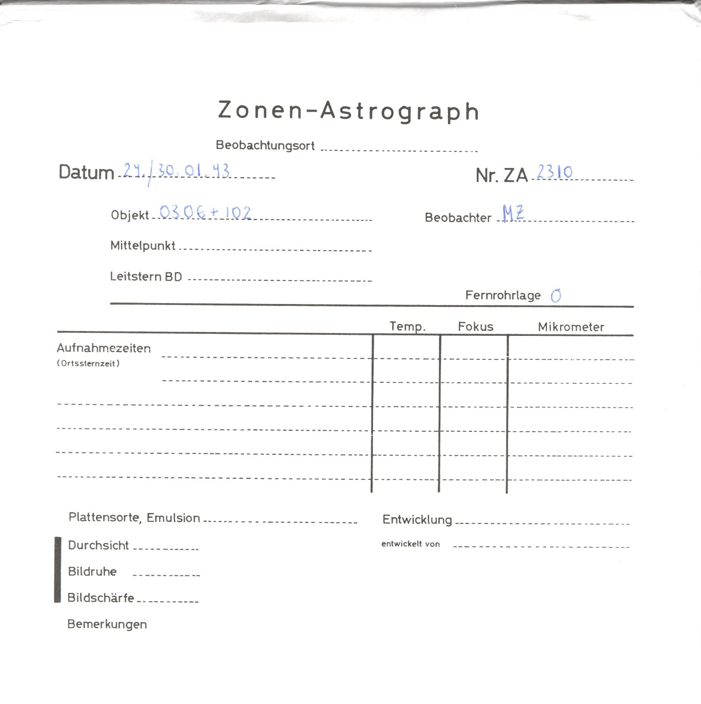 Plattenhuelle ZA02310