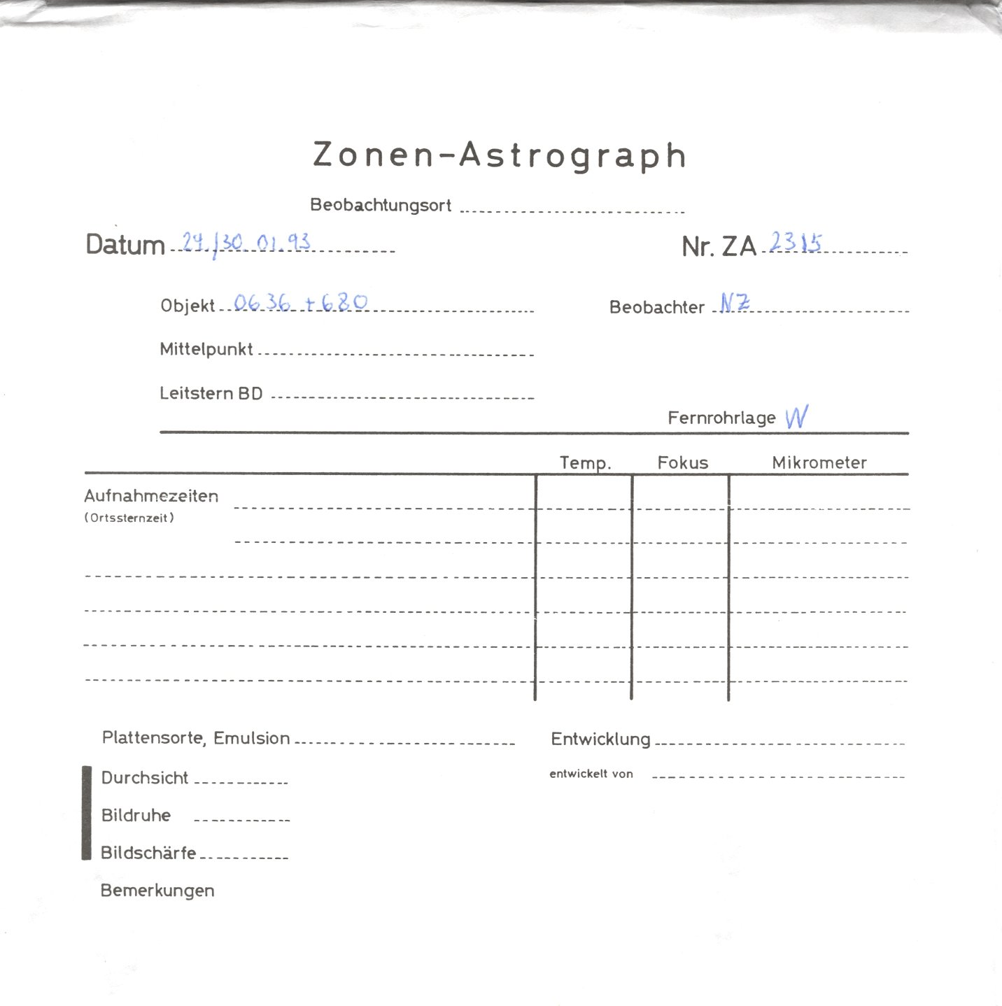 Plattenhuelle ZA02315