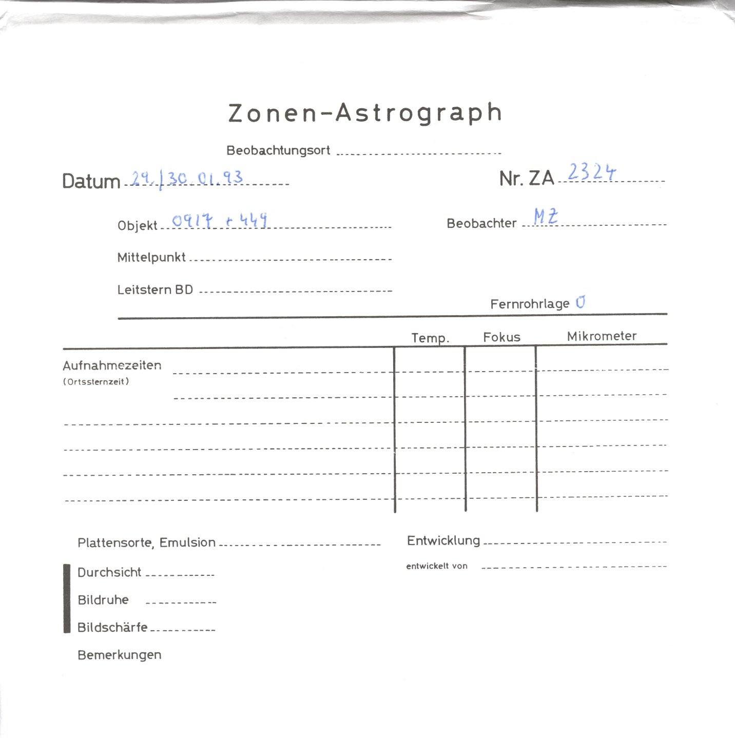 Plattenhuelle ZA02324