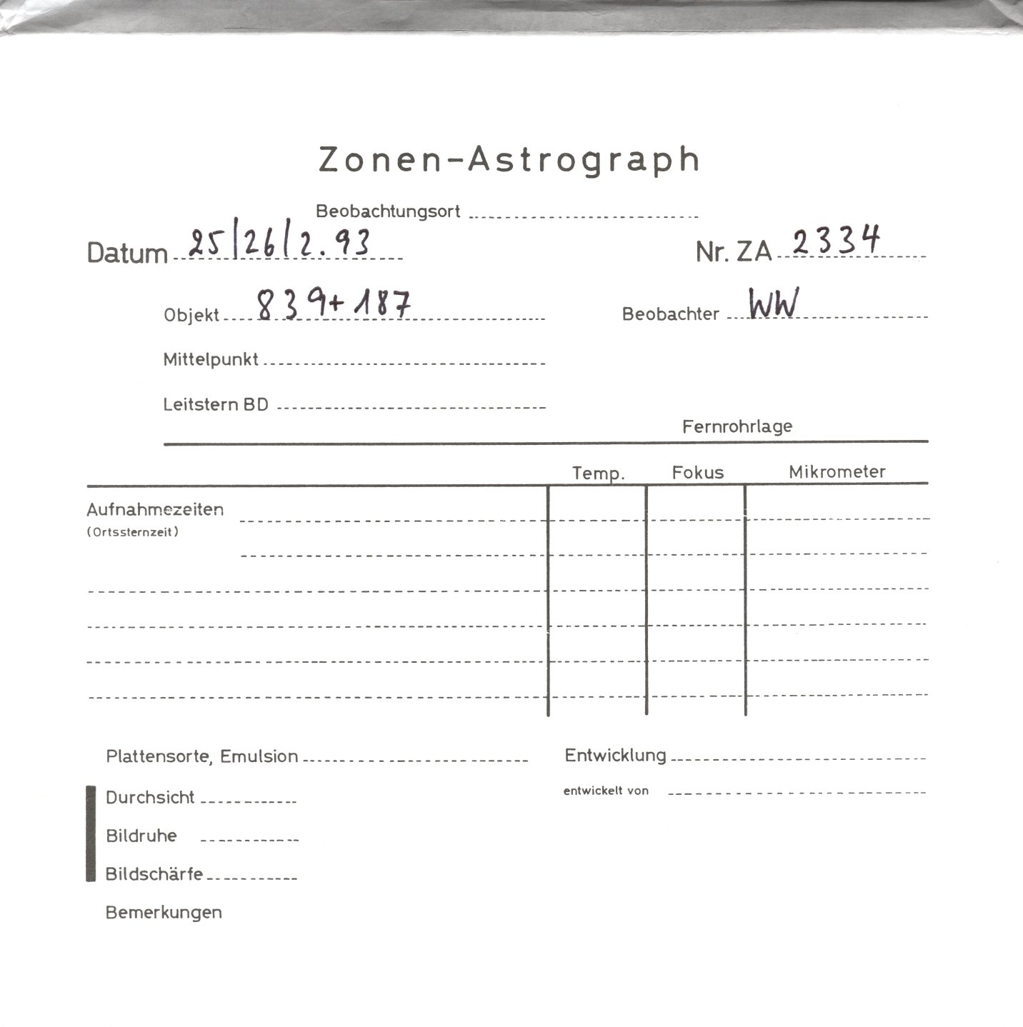 Plattenhuelle ZA02334