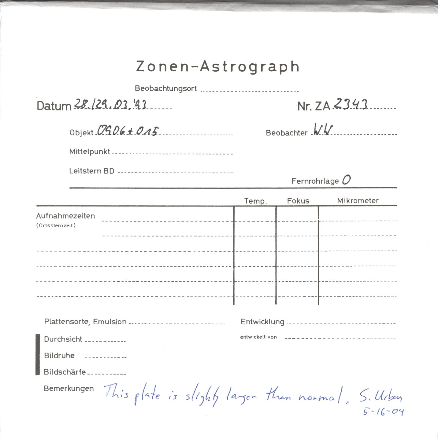 Plattenhuelle ZA02343