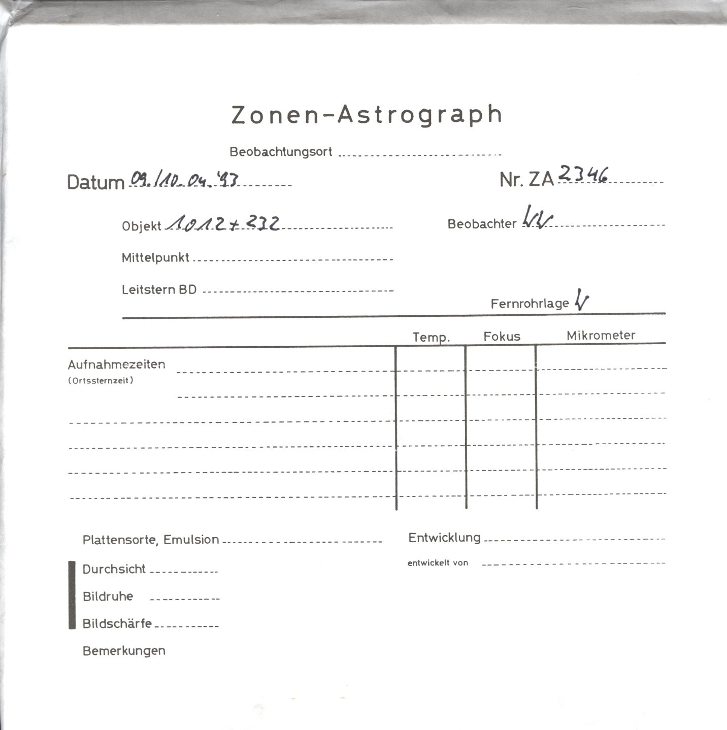 Plattenhuelle ZA02346