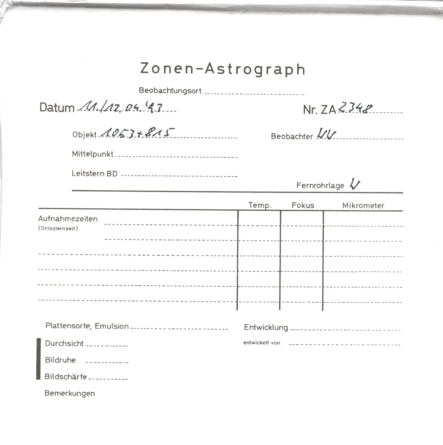 Plattenhuelle ZA02348