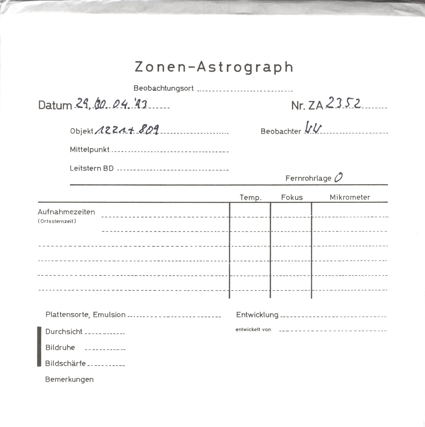 Plattenhuelle ZA02352