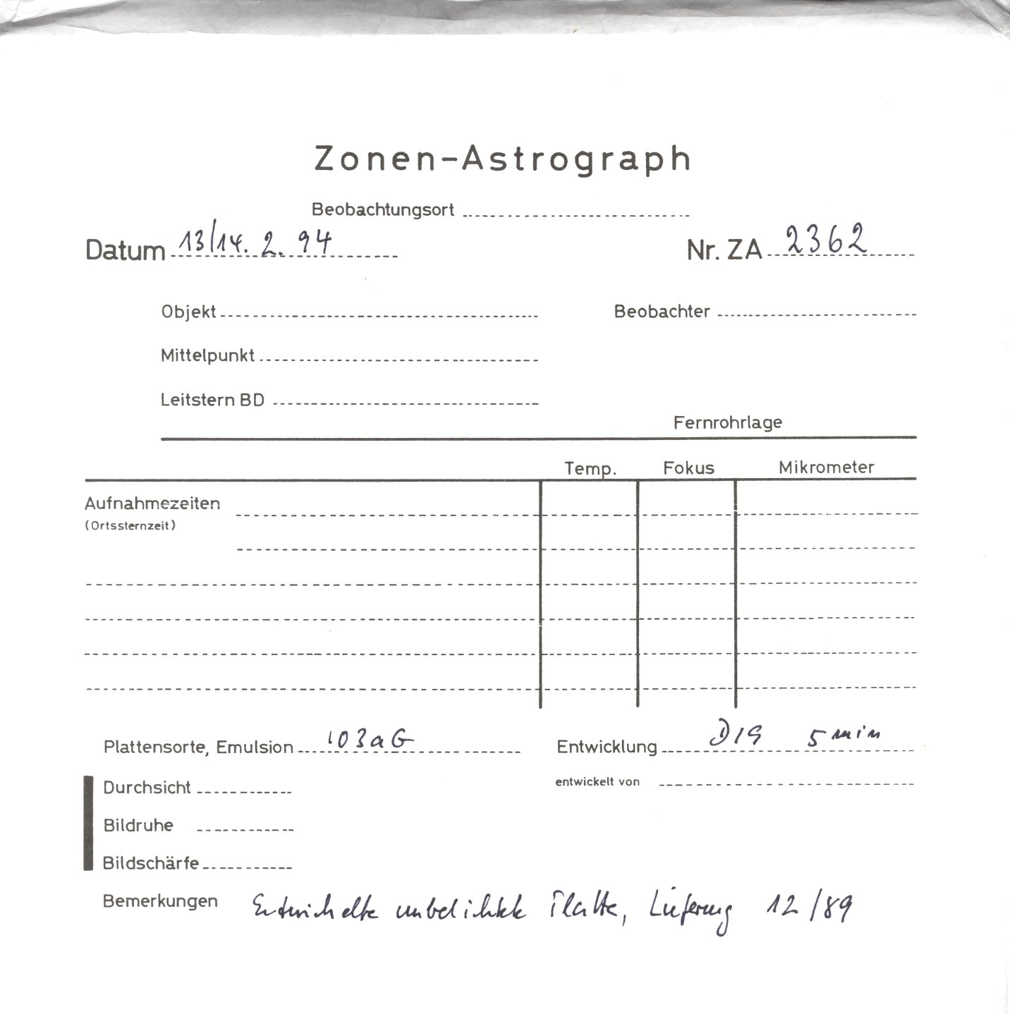 Plattenhuelle ZA02362