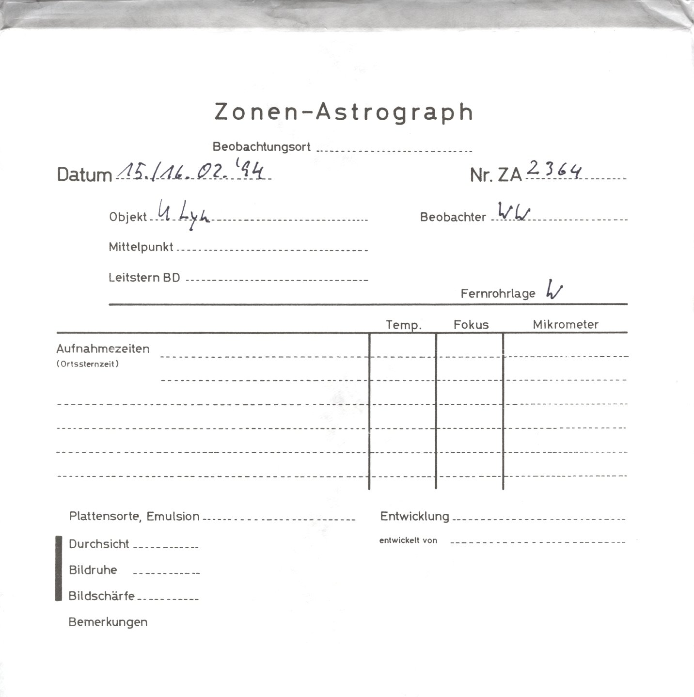 Plattenhuelle ZA02364