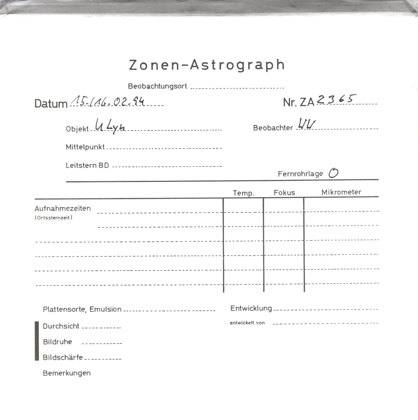 Plattenhuelle ZA02365